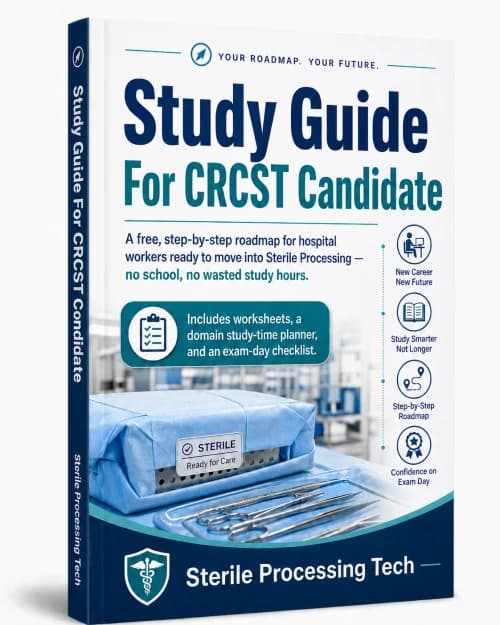 Free CRCST Study Guide PDF cover
